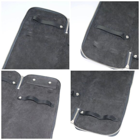 LOUIS VUITTON Damier Graphite Etui 5 Cravat Necktie Case - Picture 15 of 16